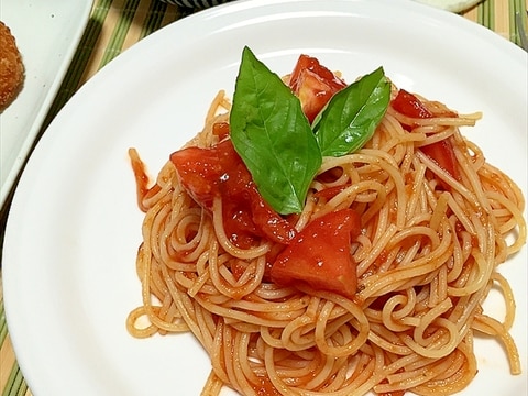 冷製パスタの基本のキをほぼトマト缶だけで見せたげる レシピ 作り方 By Johnny Bean 楽天レシピ 冷製パスタの基本のキをほぼトマト缶だけで見せたげる レシピ 作り方 By Johnny Bean 楽天レシピ